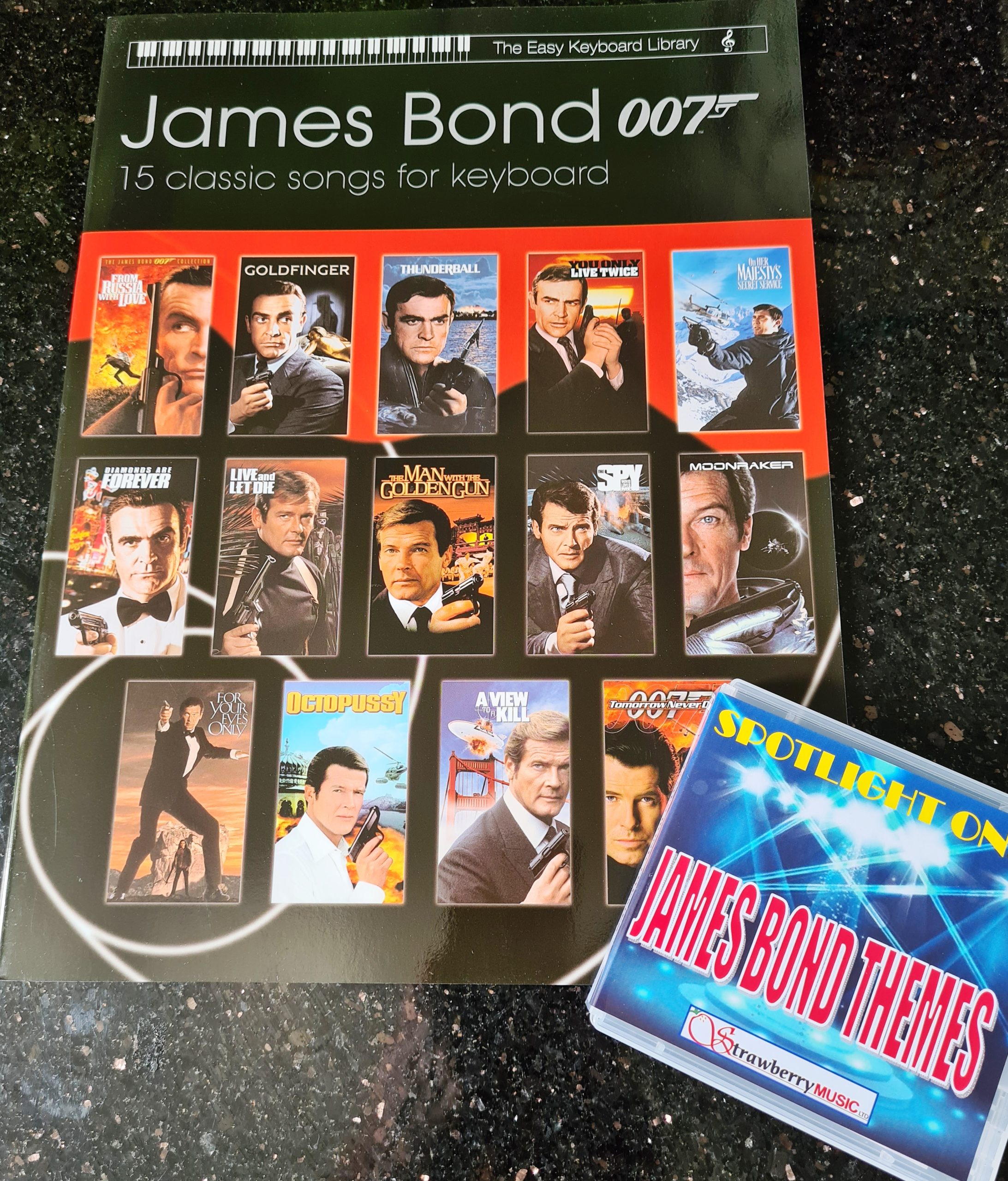 .Spotlight On...James Bond Themes (USB & book set) TYROS 5 - Strawberry ...