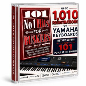 101 Number 1 Hits For Buskers red book TYROS 3