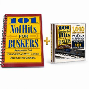 101 Number 1 Hits For Buskers TYROS 3 SET with (second hand) book