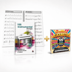 INSTRUMENTAL BLOCKBUSTERS USB and BOOK set PSR-SX900/700