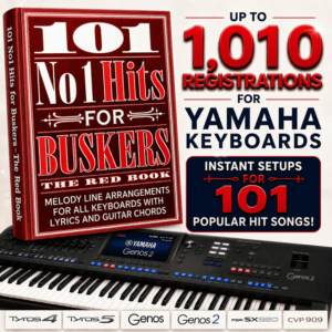 101 Number 1 Hits For Buskers red book TYROS 5 USB