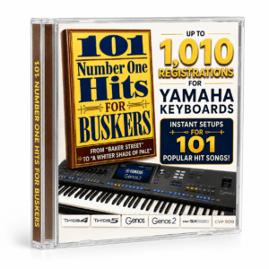 101 Number 1 Hits For Buskers CVP709, 609, 605 registrations